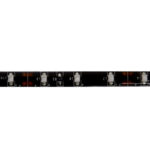 5 PCS 1.7W 60 LED 3528 SMD Luz de tira de coche flexible impermeable, DC 12V, Longitud: 1m, Blue Light - Imagen 3