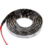 5 PCS 1.7W 60 LED 3528 SMD Luz de tira de coche flexible impermeable, DC 12V, Longitud: 1m, White Light - Imagen 4