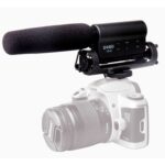 DEBO YS-8 Micrófono dedicado para entrevistas de fotografía profesional para videocámara DSLR y DV