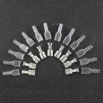 Conector de espada femenina de 500x 6.3mm Crimp Terminal Conector + Caja (500 PC en un envase, el precio es para 500 piezas) - Imagen 2