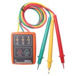 SM852B Medidor de detector de indicadores de prueba de rotación 3 de fase (naranja) - Imagen 2