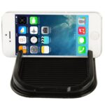 Almohadilla/soporte de gel de silicona adhesivo mágico antideslizante para salpicadero de coche para iPhone 5 y 5S/iPhone 4 y 4S, For iPhone, Galaxy, Sony, Lenovo, HTC, Huawei, and other Smartphones(Black) - Imagen 4