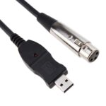 Cable de micrófono USB, longitud del cable: 3,5 m