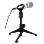 Soporte de escritorio para trípode de micrófono ajustable extensible, altura: 19,5-24,5 cm, Para transmisión en vivo, programa, KTV, etc. - Imagen 2