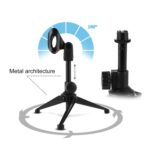 Soporte de escritorio para trípode de micrófono ajustable extensible, altura: 19,5-24,5 cm, Para transmisión en vivo, programa, KTV, etc. - Imagen 4