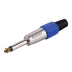 Adaptador de conector TRS de cable de serpiente de parche de micrófono de enchufe macho de 6,35 mm