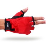 1 par de guantes de pesca antideslizantes, transpirables y expuestos con 3 dedos - Imagen 2