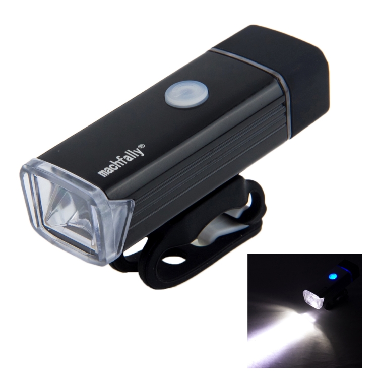 S-OG-7602B.jpg MC-QD001 Luz LED de aluminio brillante recargable por USB de 180 lúmenes con soporte para manillar - Imagen 1