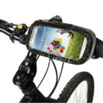 Soporte para bicicleta e impermeable / a prueba de arena / a prueba de nieve / a prueba de suciedad Funda Tough Touch para iPhone 6 4.7 pulgadas, Galaxy S IV / i9500, Galaxy S III / i9300, Nokia N920 (Negro)