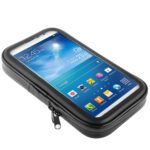 Soporte de montaje para manillar de bicicleta Impermeable / A prueba de arena / A prueba de nieve / A prueba de suciedad Bolsa táctil con cremallera, Adecuado para Galaxy Note III / N9000 y Mega 6.3 / i9200 (Negro) - Imagen 4