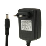 Enchufe europeo de alta calidad AC 100-240V a DC 9V 2A Adaptador de corriente, puntas: 5,5 x 2,1 mm, longitud del cable: 1 m