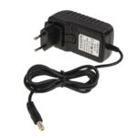 Enchufe europeo 4 en 1 + enchufe estadounidense + enchufe británico + enchufe australiano Adaptador de corriente CA 100-240 V a CC 12 V 3 A, puntas: 5,5 x 2,1 mm, longitud del cable: aproximadamente 1,2 m, EU+US+UK+AU Plug - Imagen 2