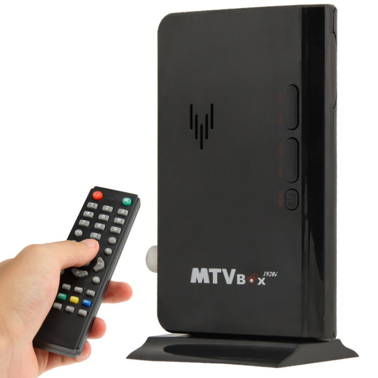 S-TT-0039.jpg Global Mini LCD TV Receiver Box Computadora digital VGA TV Programas Sintonizador Receptor Dongle Monitor, Modelo: 775 - Imagen 1