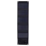 Cargador al aire libre plegable del panel solar del silicio monocristalino 10W con puertos USB duales 5V, 10W