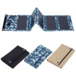 Cargador al aire libre plegable del panel solar del silicio monocristalino 10W con puertos USB duales 5V, 10W - Imagen 4