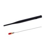1 juego RP-SMA Macho 868 MHz Antena de enrutador inalámbrico + 15 cm RP SMA Hembra a IPX 1.13 Cable - Imagen 2