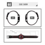 SKMEI 9211 Moda Deportes Estéreo Dial Puntero luminoso Reloj creativo Tendencia de negocios Hombres Reloj de cuarzo - Imagen 3