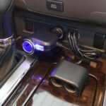 Sockets de automóvil Coche Cigarette Encendedor Adaptador Splitter Set 2 USB Cargador de automóviles 12V / 24V Accesorios de estilo Coche Partes interiores - Imagen 3