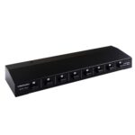 100W 1 en 8 fuera Amplificador de potencia Distribuir el altavoz del conmutador