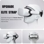 Para gafas Oculus Quest2 VR Descompresión Comfort Auriculares de repuesto ajustables - Imagen 3
