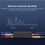G1 Audio Audio Común El Filtro de reducción de ruido contra el ruido anti-Jamming elimina el receptor Bluetooth - Imagen 4