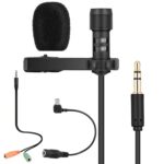 Yanmai R955 Mini Enseñanza Entrevista Live Condensador Wired Lavalier Lapel Micrófono - Imagen 3
