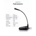 Yanmai G25 USB Micrófono alto sensible RGB Gaming Coosen Reck Table Mic - Imagen 3