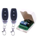 DC 12V 24V 48V Puerta eléctrica universal RF Control remoto inalámbrico Relé Receptor Conjunto