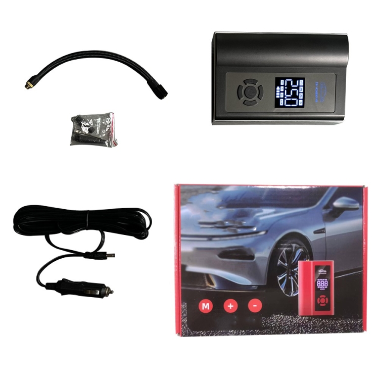 SYA002217401A.jpg Ai8 portátil multifuncional pantalla LCD fuente de alimentación de emergencia 12V bomba de aire de arranque de coche - Imagen 1