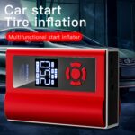 Ai8 portátil multifuncional pantalla LCD fuente de alimentación de emergencia 12V bomba de aire de arranque de coche - Imagen 3