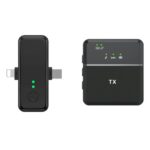 SX31 Micrófono inalámbrico de reducción de ruido con clip de cuello 3 en 1