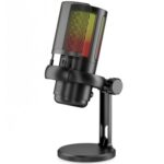 Micrófono de grabación USB de escritorio profesional ME6P con luz RGB