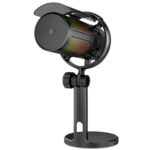 Micrófono de grabación USB de escritorio profesional ME6P con luz RGB - Imagen 2