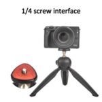 YUNTENG YT-228N - Trípode portátil para cámara SLR con interfaz de tornillo de 1/4" - Imagen 3