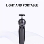 YUNTENG YT-228N - Trípode portátil para cámara SLR con interfaz de tornillo de 1/4" - Imagen 4