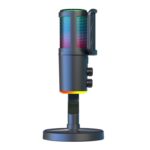 Micrófono de escritorio SU9 RGB Light USB-C/Tipo-C con reducción de ruido y red antisalpicaduras - Imagen 4