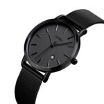 SKMEI 1530 Moda Europa y América Reloj de pulsera de mujer de negocios simple Reloj de cuarzo elegante y delgado para mujer - Imagen 3