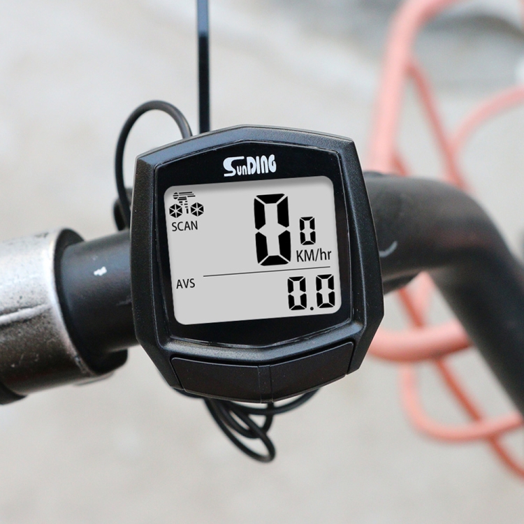SYA009347.jpg SUNDING SD-581A BICICLETA CABITABLE COMPORTADOR PEQUETÓMETRO ADOMOXTER CICLO BICICLETE BICICLETE A prueba de agua Temperatura medible Cronómetro - Imagen 1