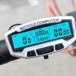 SUNDING SD-558A Ordenador de bicicleta Cronómetro con cable Velocímetro de bicicleta Odómetro digital Cronómetro de retroiluminación LCD a prueba de lluvia