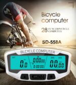 SUNDING SD-558A Ordenador de bicicleta Cronómetro con cable Velocímetro de bicicleta Odómetro digital Cronómetro de retroiluminación LCD a prueba de lluvia - Imagen 4