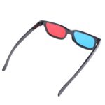 10 Uds gafas 3D marco negro universal rojo azul cian anaglifo gafas 3D 0,2 mm para DVD de juegos de películas - Imagen 3