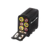 Caja de batería BB-6 AA a F970 Caja de la batería universal de F970 para la luz LED de la luz de la cámara Luz de llenado