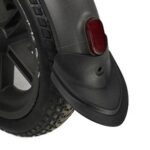 Guardabarros de goma Universal con forma de cola de pez para patinete eléctrico Xiaomi Mijia M365 / M365 Pro, 1 par, 7.5 x 7cm