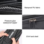 WHEEL UP X5 EVA carcasa dura equilibrio bicicleta bolsa delantera Scooter Eléctrico bicicleta bolsa delantera bolsa con asa plegable eléctrica, X5-2L - Imagen 4