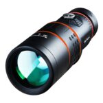 FEIRSH 12x50 Monoculares de visión nocturna con poca luz de alta definición Prismáticos para cámara de teléfono móvil de concierto, T01 12x50