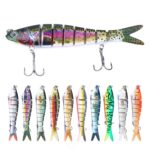 Luya Knotty Fish - Cebo duro biónico de plástico para pesca en mar, JM034-2 - Imagen 2