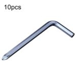 Destornillador de 100 Uds., llave Hexagonal, herramientas de reparación de Scooter, broca cruzada, 5mm 45 Steel