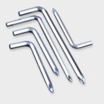 Destornillador de 100 Uds., llave Hexagonal, herramientas de reparación de Scooter, broca cruzada, 5mm 45 Steel - Imagen 2