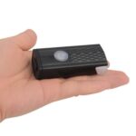 Equipo de ciclismo con iluminación de faros delanteros con carga USB para bicicleta, 2255 Light+928 Red Taillight (White) - Imagen 4