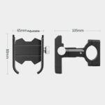 Soporte para teléfono móvil para bicicleta, soporte para teléfono móvil con navegación para coche eléctrico y motocicleta, Handlebars - Imagen 3